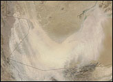 Dust Storm over Afghanistan