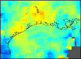 Carbon Monoxide over Houston and Galveston Bay