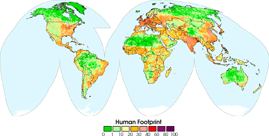Map of the Human Footprint