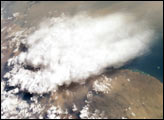 Dust Storm over the Southern Red Sea