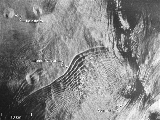 Ocean Features from Seasat