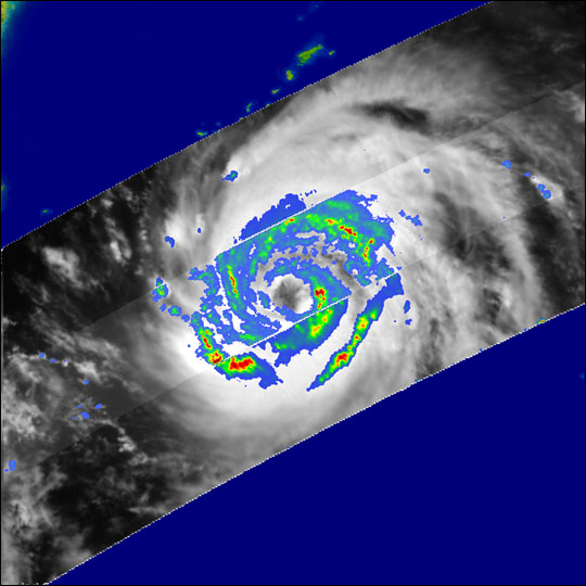 TRMM Satellite Eyes the Eye of Etau