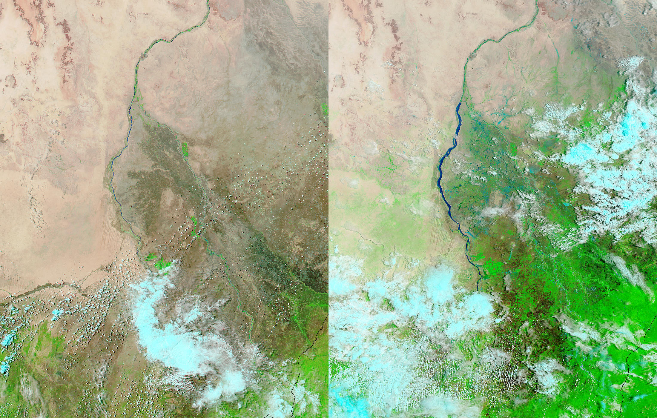 Flooding along the White Nile, Sudan - related image preview