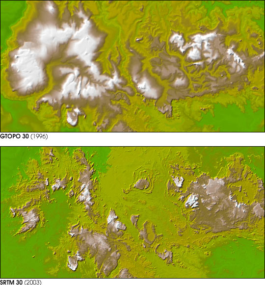 The Topography of the Guiana Highlands