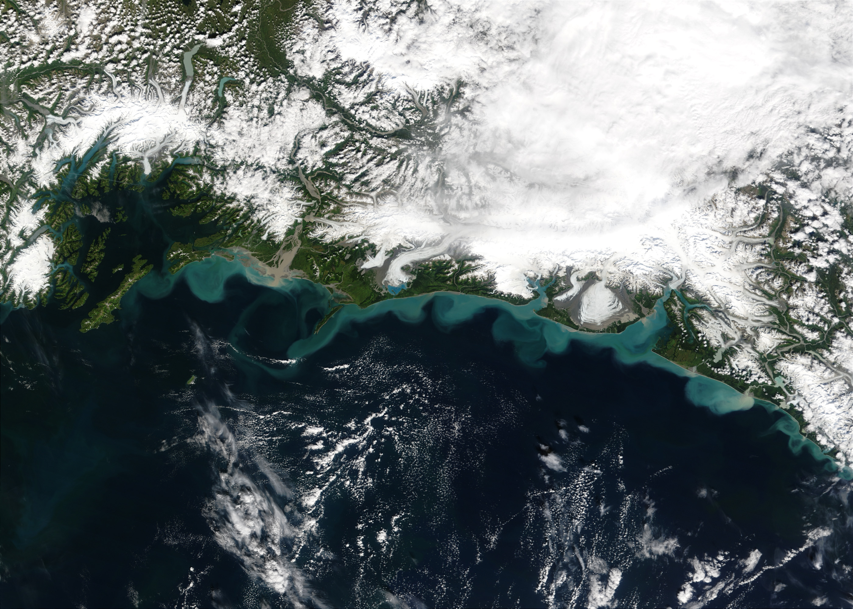 Sediments along the Alaskan Coast - related image preview