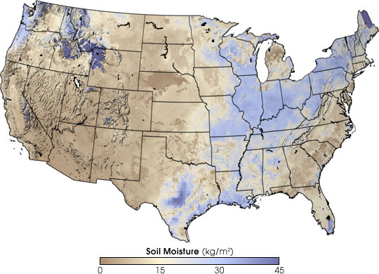 Soil Moisture Maps