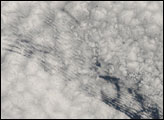Odd Cloud Pattern over South Atlantic