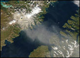 Volcanic Ash over Kodiak Island, Alaska
