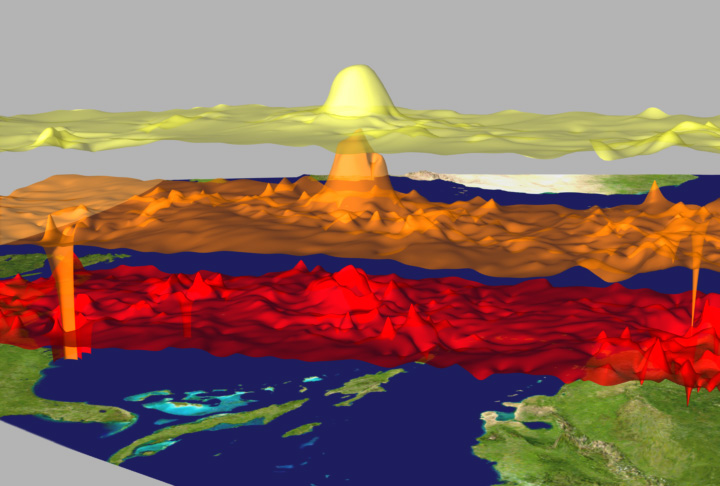 3D Structure of Hurricane Isabel - related image preview