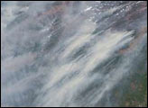 Smoke from Siberian Taiga Fires 
