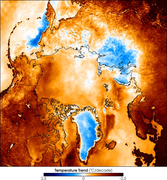 The Warming Arctic