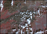 Burn Scar from Southern California Fires - selected image