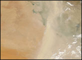 Dust Plumes over the Middle East