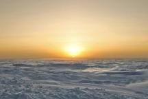 Spring Sunrise Over South Pole