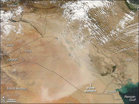 Dust Over Iraq