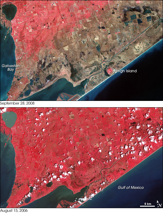 Flooding from Hurricane Ike in Texas - related image preview