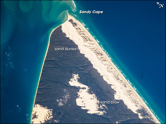 Sandy Cape, Fraser Island, Australia