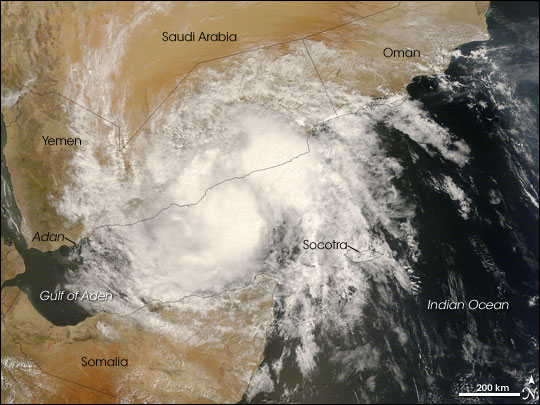 Tropical Storm Three, Gulf of Aden