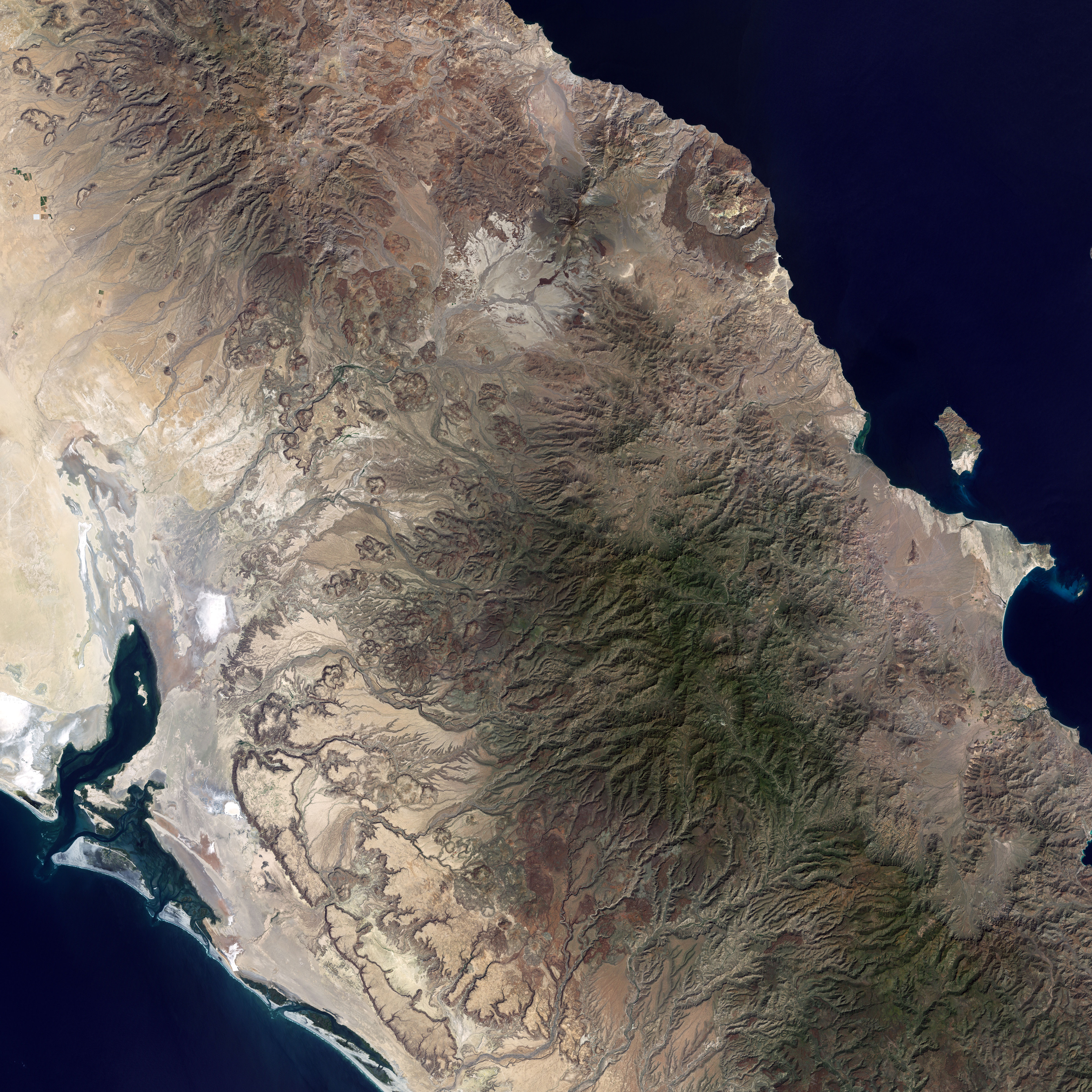 Volcanoes on Baja California Peninsula - related image preview