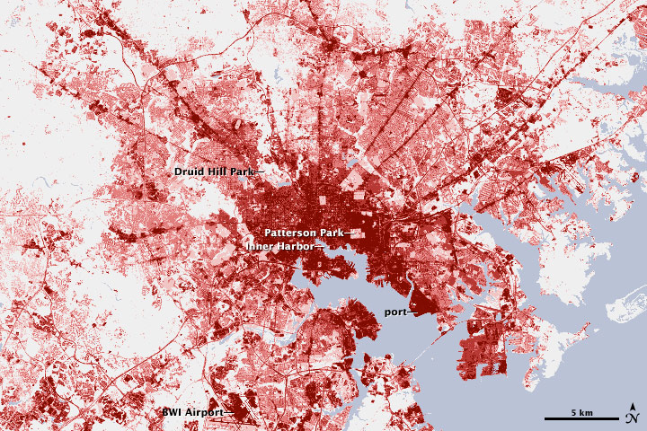 Urban Heat Island: Baltimore, MD - related image preview