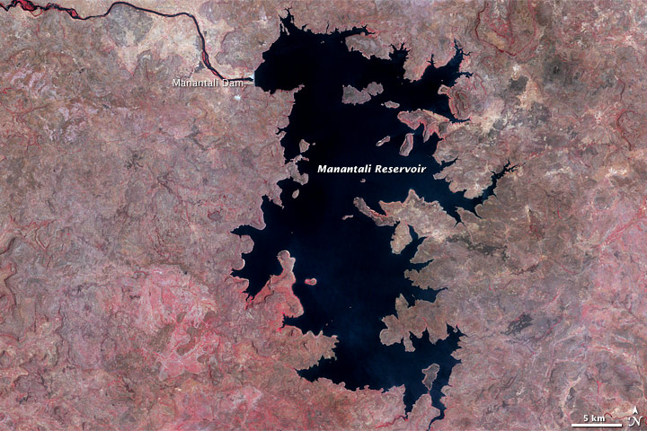Manantali Reservoir, Mali