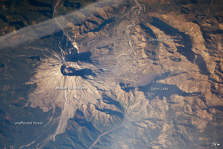 Mount St. Helens, October 2008 - related image preview