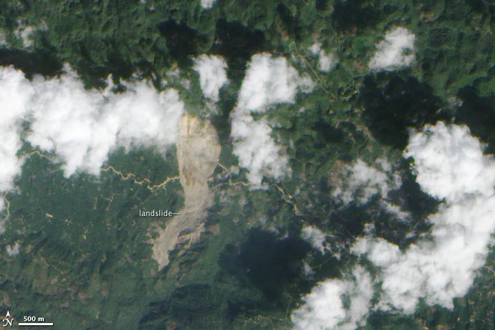 Landslide in Guatemala