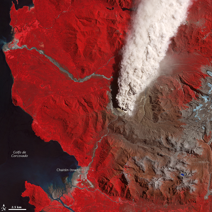 Continuing Activity at Chaiten Volcano - related image preview