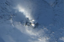 Volcanic Activity on Mt. Erebus