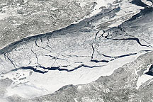 Ice on Lake Superior