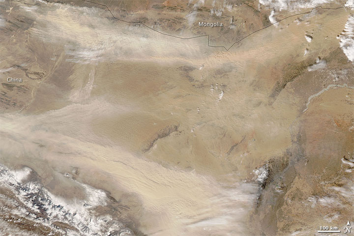 Gobi Desert Dust