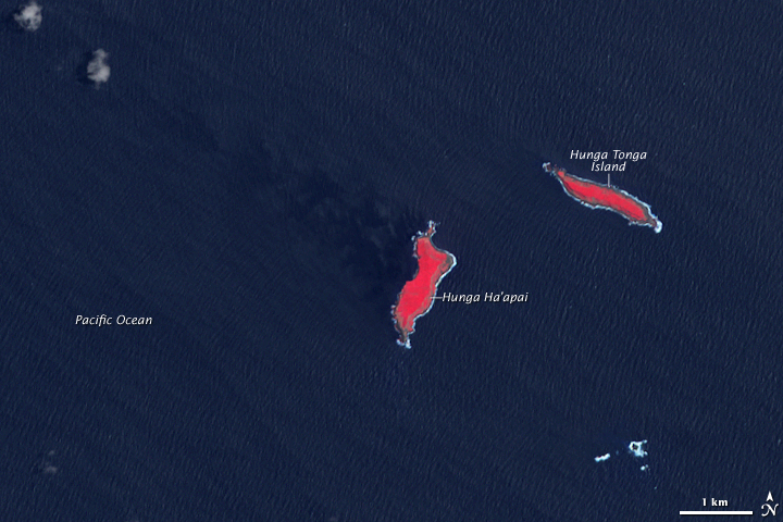 Submarine Eruption in the Tonga Islands - related image preview
