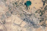 NASA Visible Earth Ashgabat Turkmenistan   Ashgabat L7 2001254 Tn Grid 