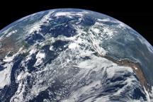 View of Earth from MESSENGER