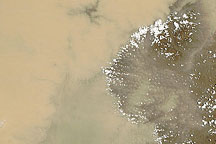 Dust Storm over Sudan and Ethiopia