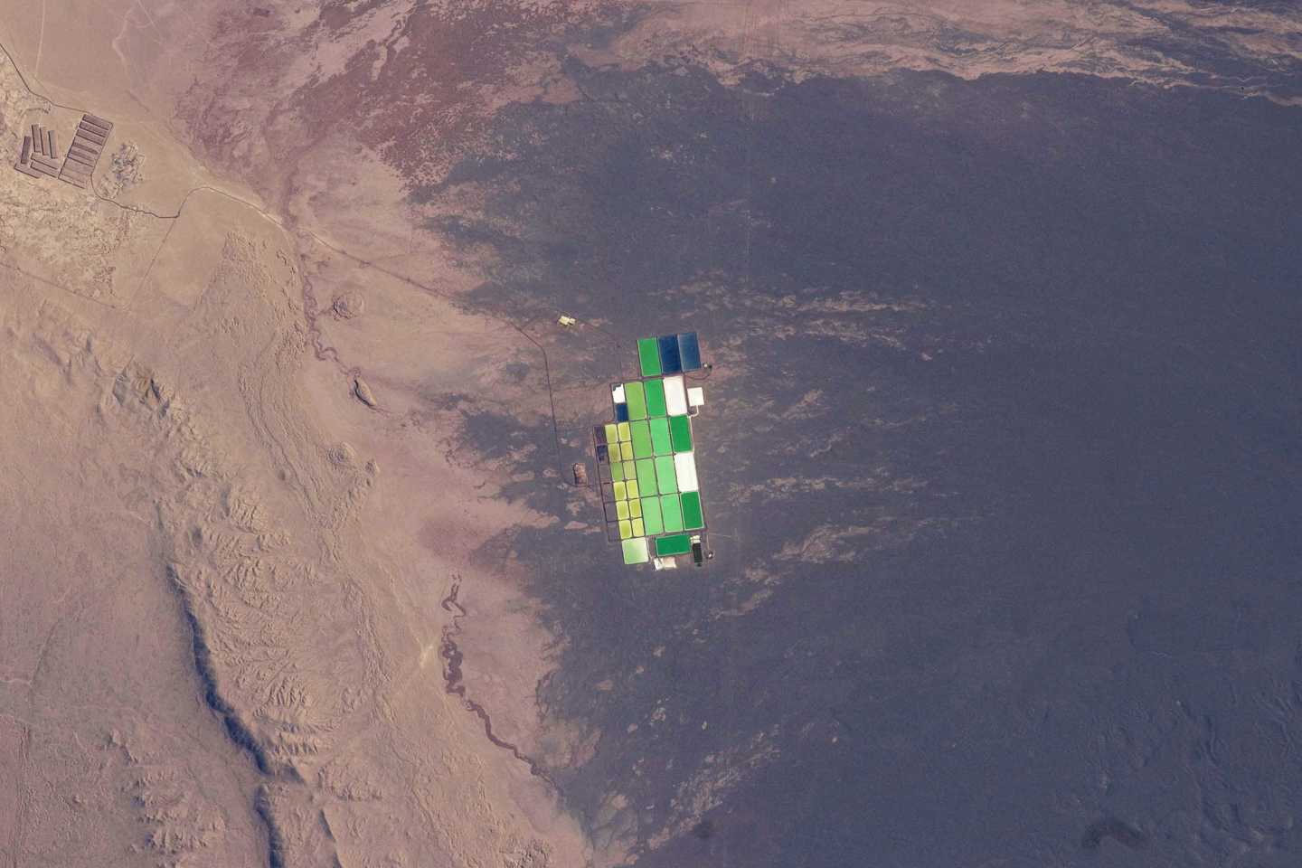 Solar Evaporation Ponds, Atacama Desert - related image preview