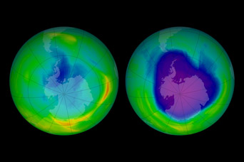 Antarctic Ozone Hole: 1979 to 2008 - related image preview