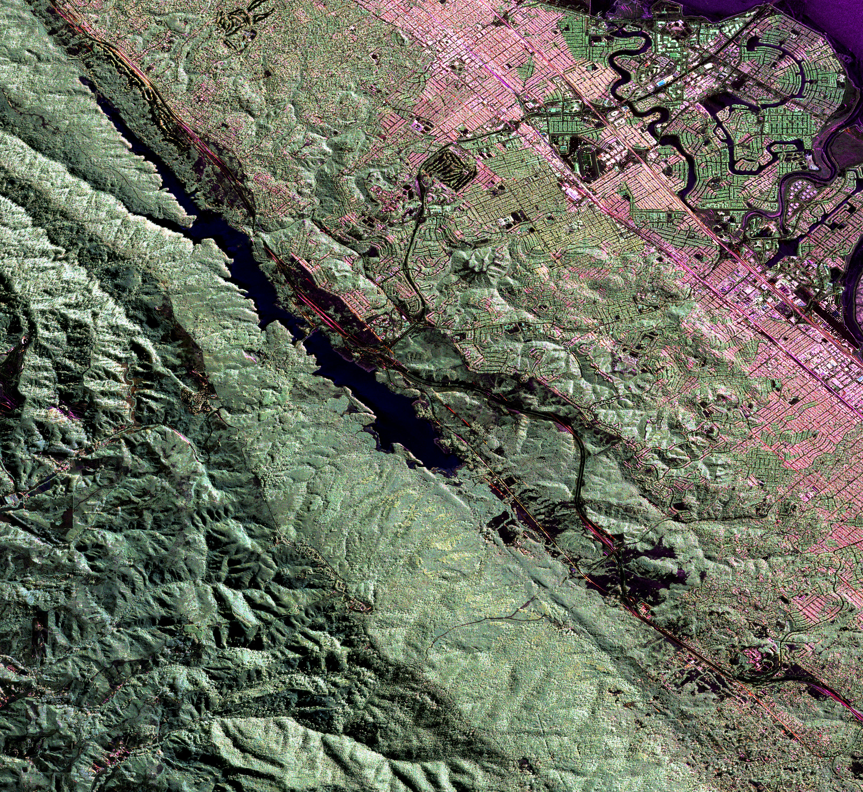 NASA Radar Provides 3-D View of San Andreas Fault - related image preview
