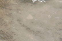 Dust Storm over Iran
