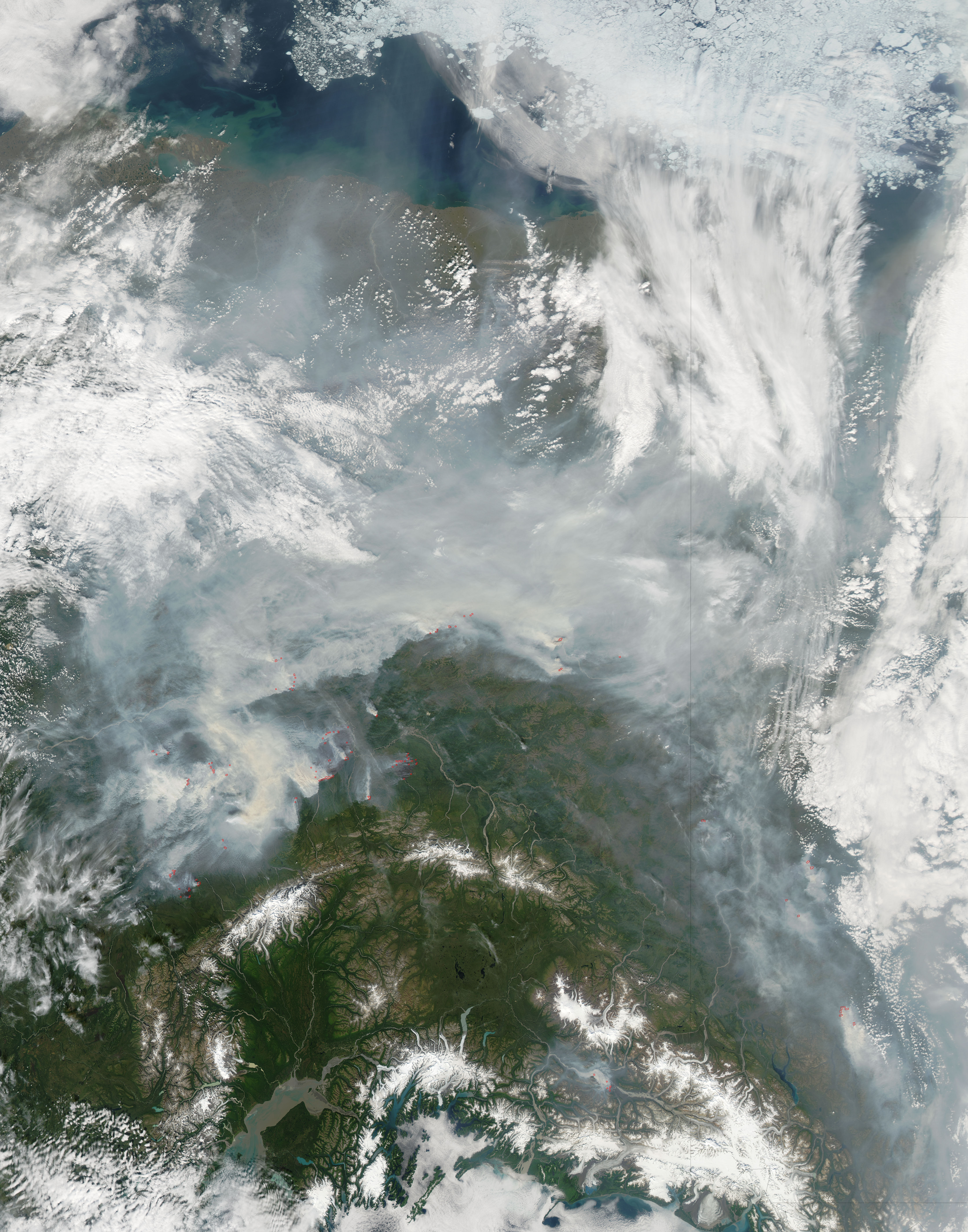 Fires in Interior Alaska - related image preview