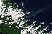 Plume from Bagana