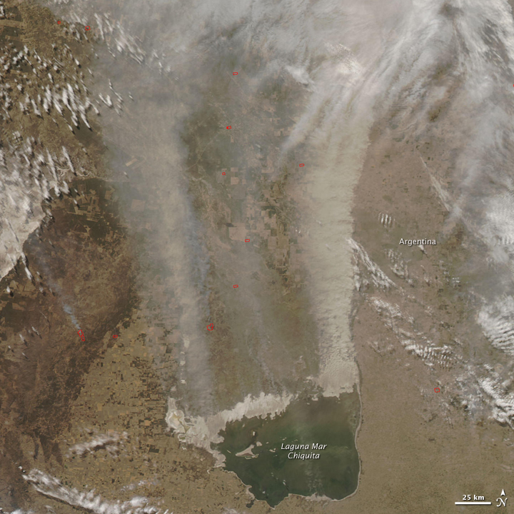 Dust Storm in Argentina 