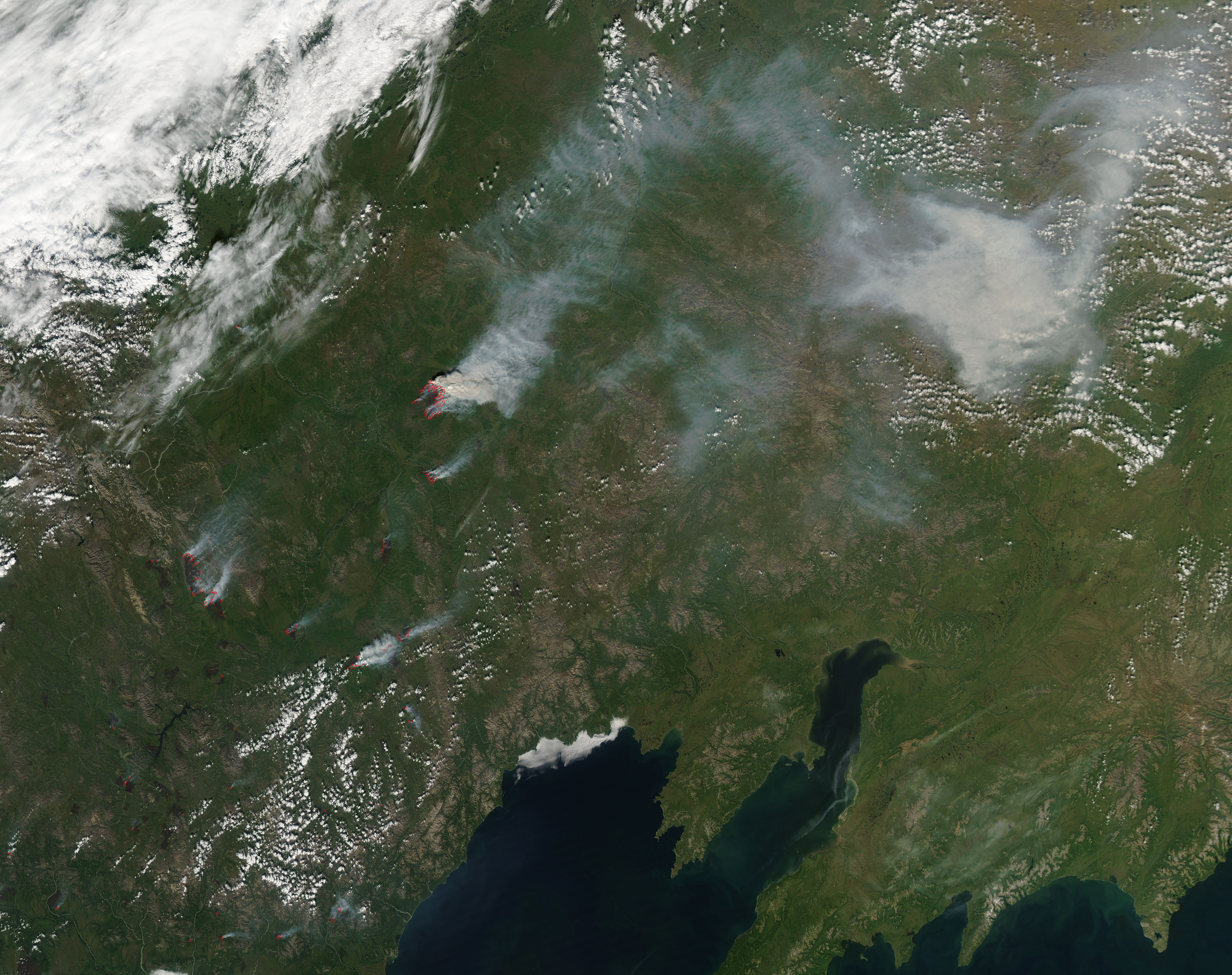 Fires in Magadan Region, Russia’s Kolyma Mountains - related image preview