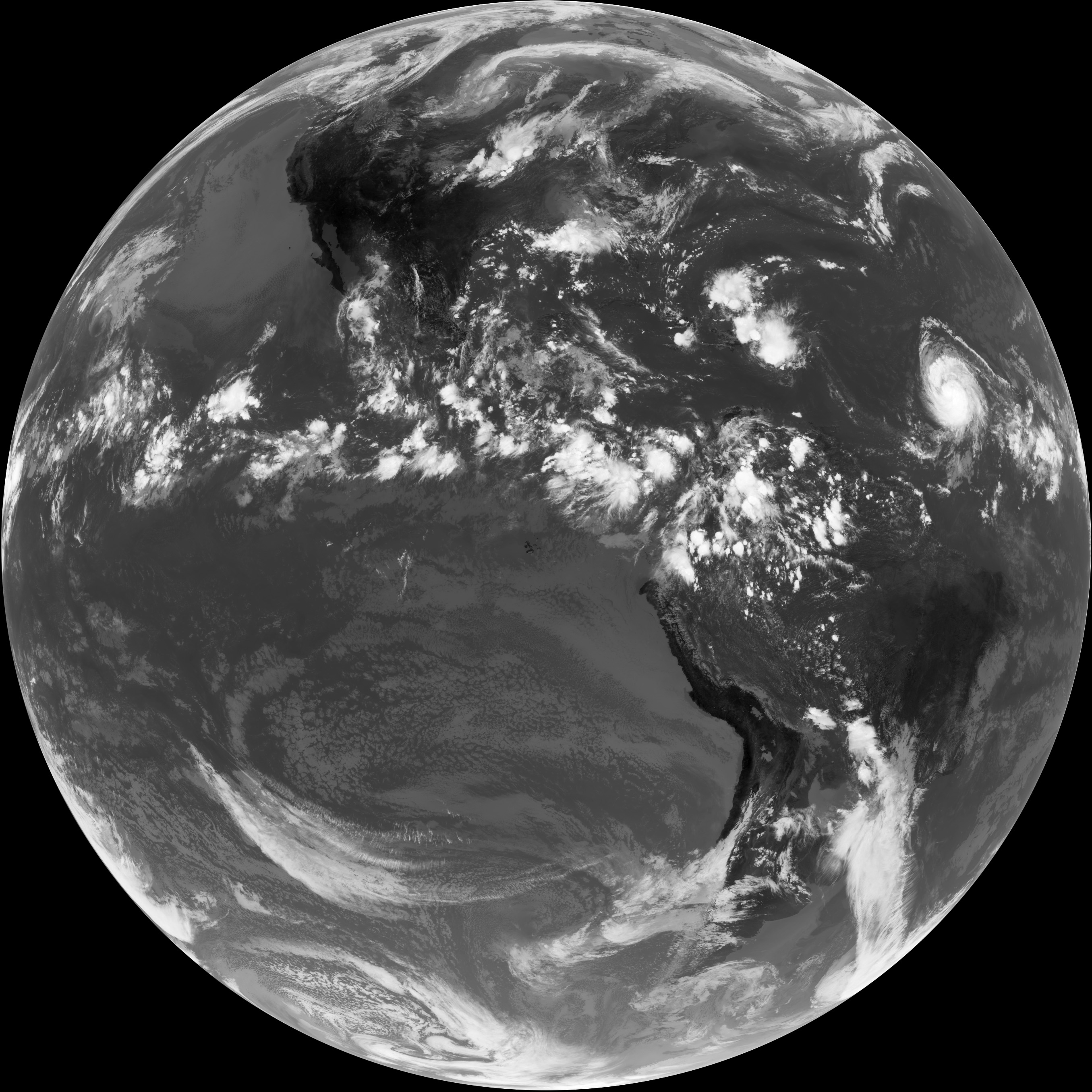 First IR Image from Newest Weather Satellite Captures Hurricane Bill - related image preview