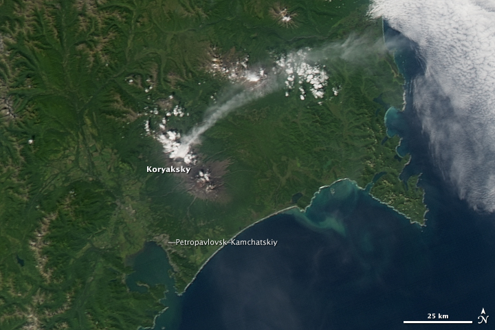 Activity at Koryaksky Volcano - related image preview