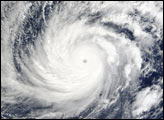 Super Typhoon Lupit West of the Philippines