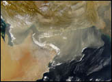 Dust Over the Arabian Sea