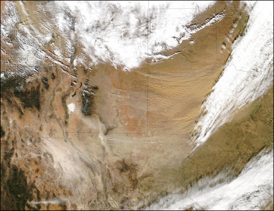 Dust Storm over Texas