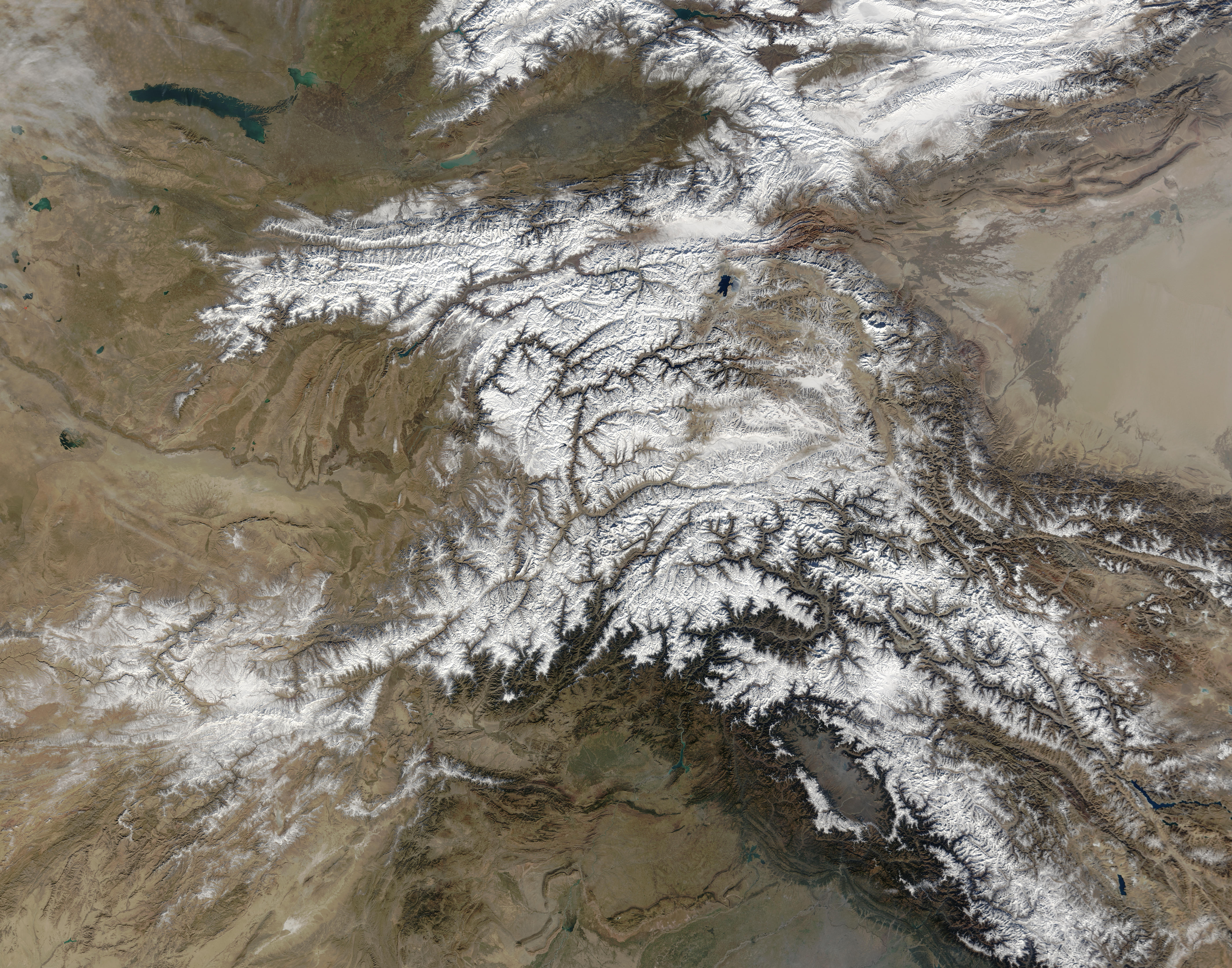 hiindu kush mountains india map