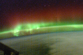 Photographs of Auroras from Space - related image preview